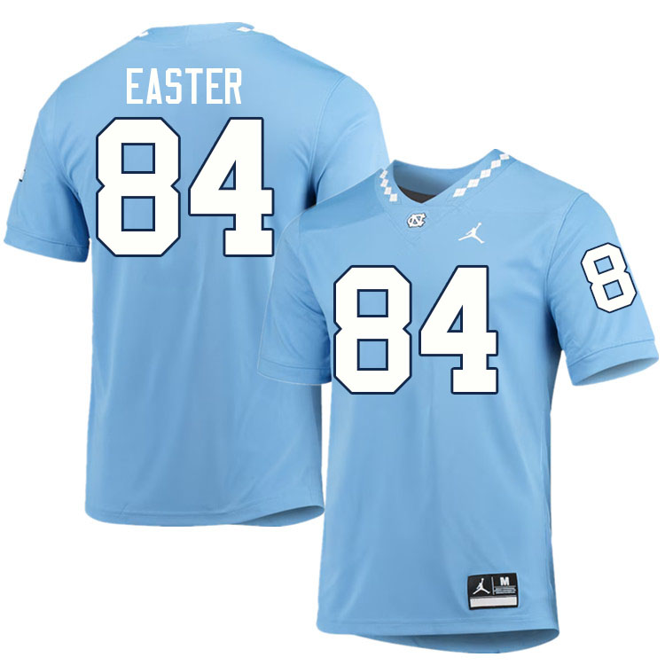 #84 Shamar Easter North Carolina Tar Heels College Football Jersey Stitched-Carolina Blue